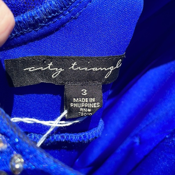 Blue Semi Formal Dress - Picture 3 of 5